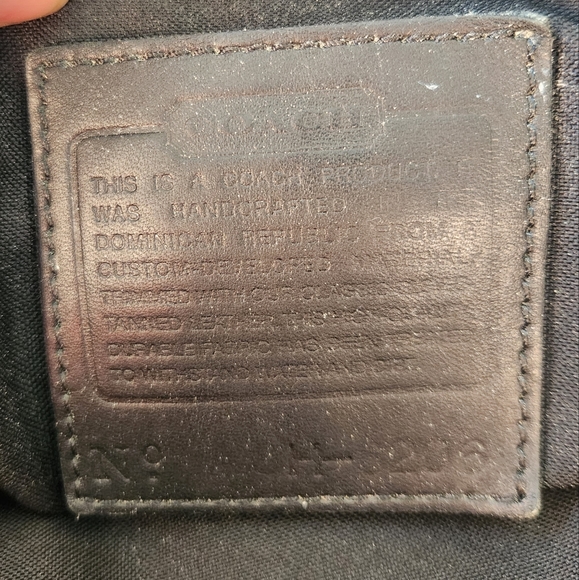 Vintage Coach Neoprene and Leather Tote - Picture 8 of 11